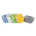 Washable dog diapers and belly bands for senior dogs