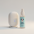 Calming pheromone diffuser and spray for dogs