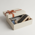 Senior dog comfort bundle gift set with bed, socks, and ramp