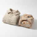 Senior dog sweater coat and pajama set